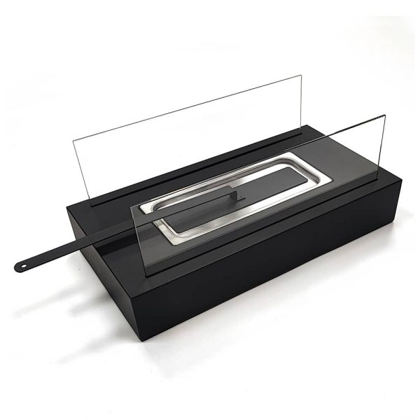 Tischkamin Edelstahl Bio Ethanol Feuerstelle Glas Gel Tischfeuer Deko Tischkamin Edelstahl Bio Ethanol Feuerstelle Glas Gel Tischfeuer Deko