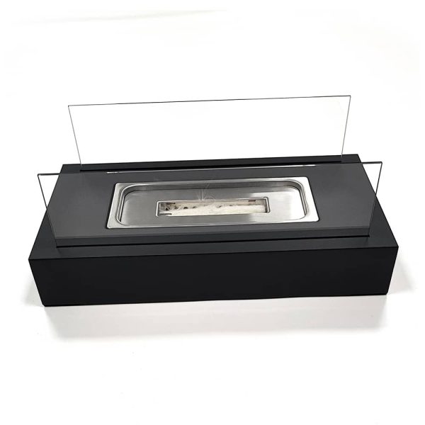 Tischkamin Edelstahl Bio Ethanol Feuerstelle Glas Gel Tischfeuer Deko Tischkamin Edelstahl Bio Ethanol Feuerstelle Glas Gel Tischfeuer Deko