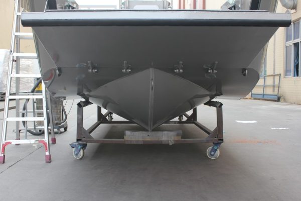 Mehrzweckboot mit Bugklappe (Aluminium)