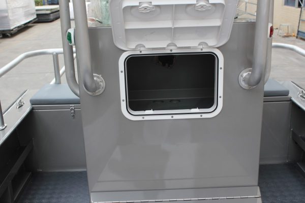 Mehrzweckboot mit Bugklappe (Aluminium)