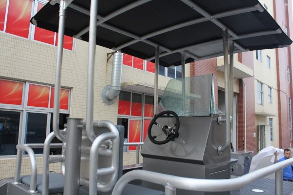 Mehrzweckboot mit Bugklappe (Aluminium)