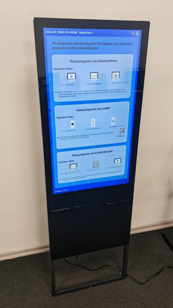 Digitales Werbedisplay / Standdisplay / Infoscreen / Kundenstopper Digitales Werbedisplay / Standdisplay / Infoscreen / Kundenstopper