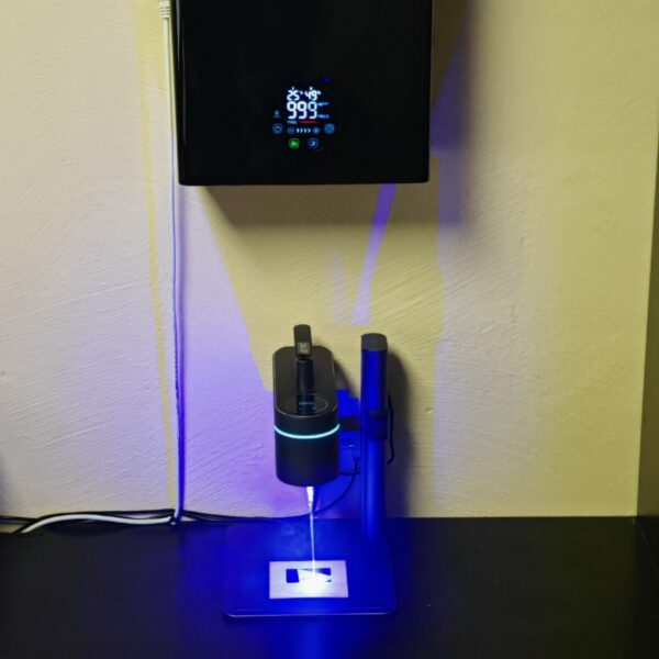 Laser Air Shield – Luftabsaugung mit Filter für Laser Arbeitsplätze